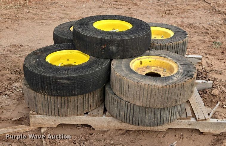 image for item ET1023 John Deere tractor tires