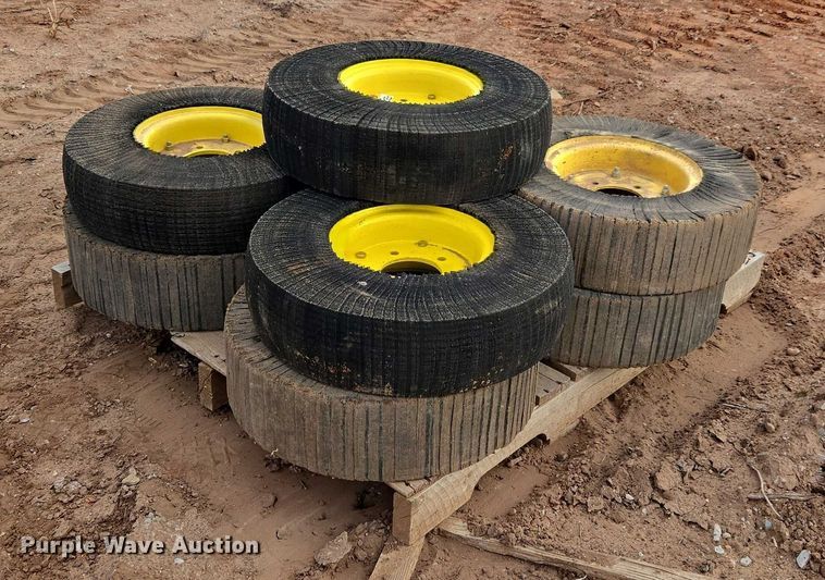 image for item ET1023 John Deere tractor tires