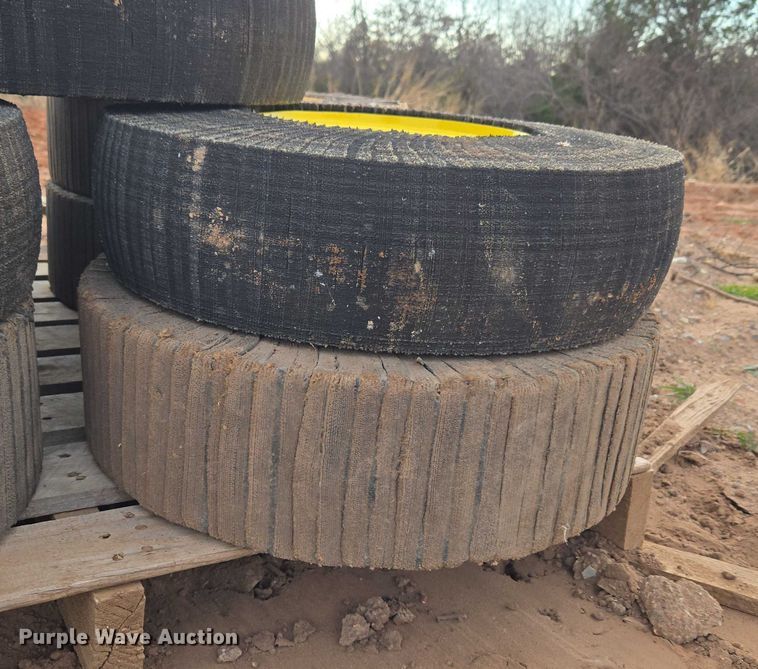 image for item ET1023 John Deere tractor tires