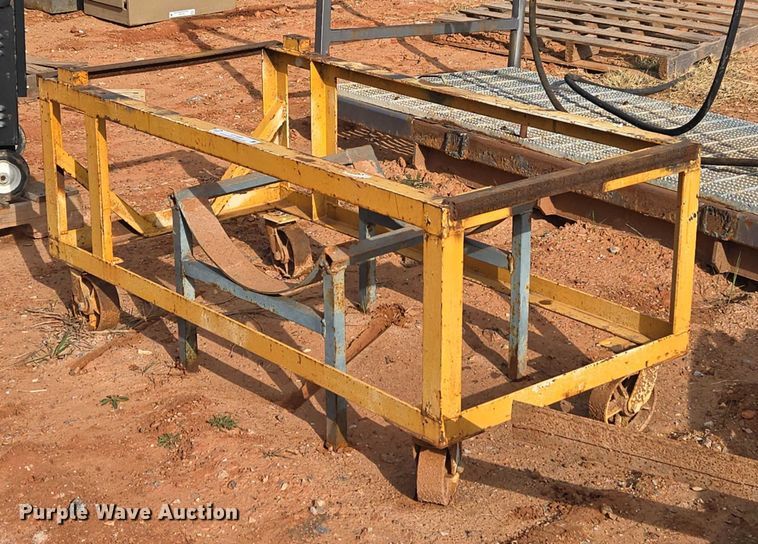 image for item ET1029 Shop built table and tank cradle