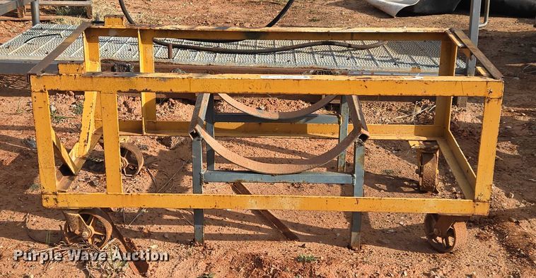 image for item ET1029 Shop built table and tank cradle