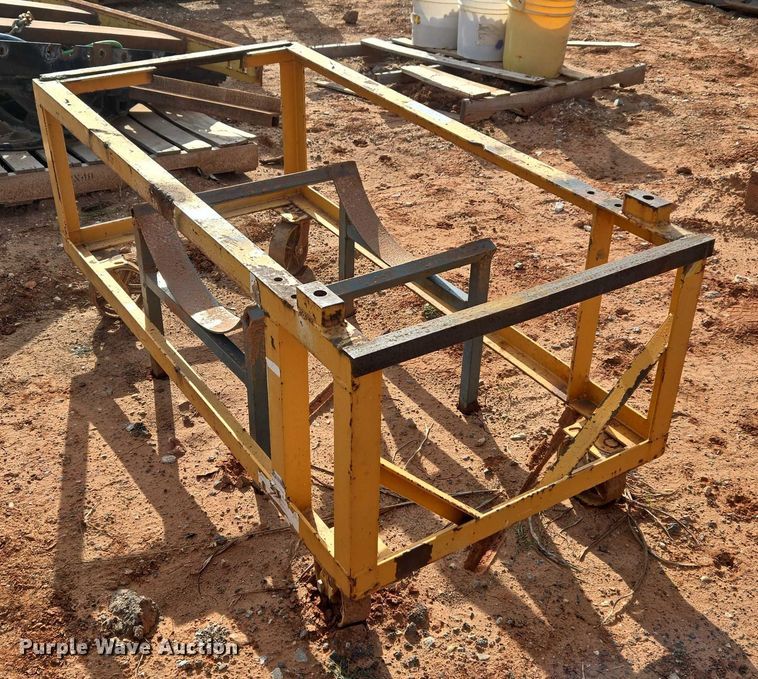 image for item ET1029 Shop built table and tank cradle