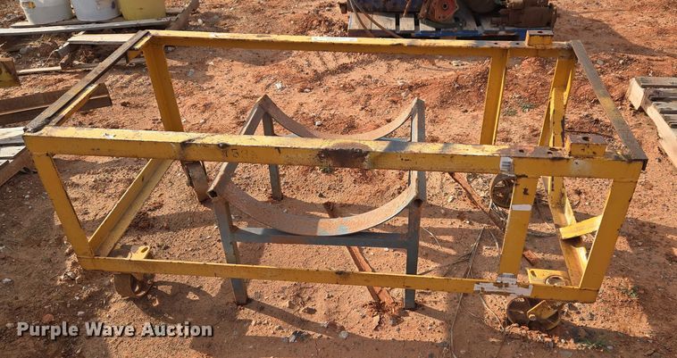 image for item ET1029 Shop built table and tank cradle