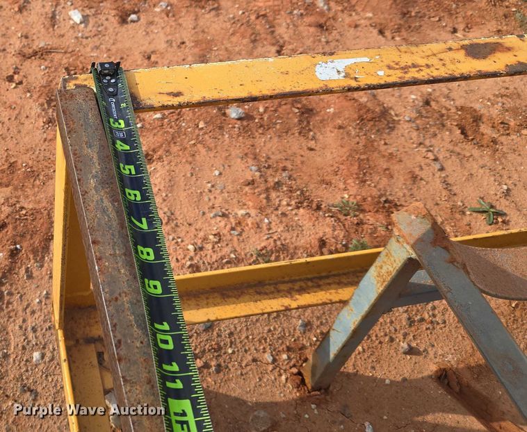 image for item ET1029 Shop built table and tank cradle