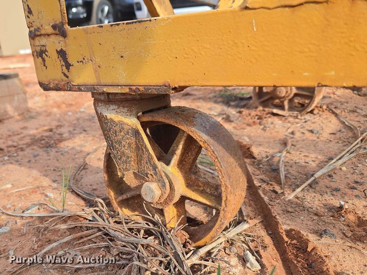 image for item ET1029 Shop built table and tank cradle