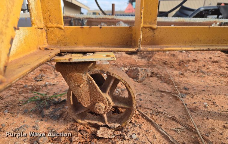 image for item ET1029 Shop built table and tank cradle