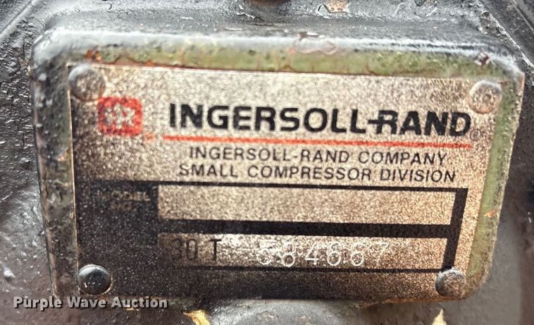 image for item ET1034 Ingersoll Rand air compressor