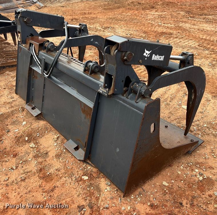 image for item ET1036 Bobcat 80 INDL BKT GRAPL skid steer bucket