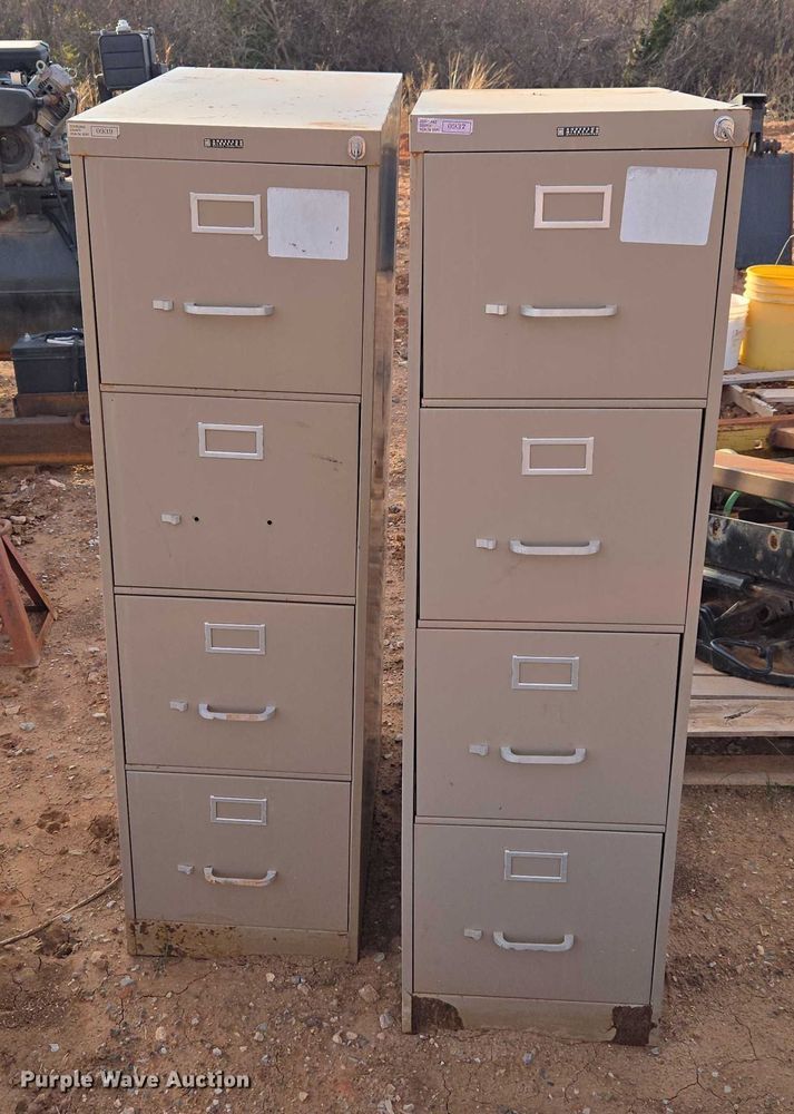 image for item ET1041 (4) Anderson Hickey filing cabinets