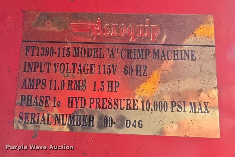 image for item ET1055 Aeroquip FT1390-115 