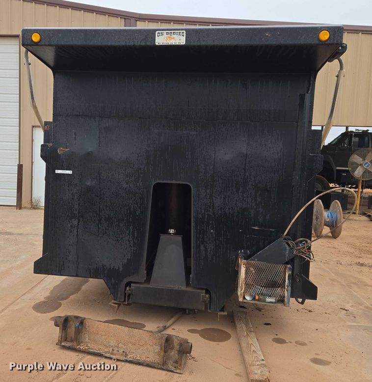 image for item ET1057 Ox Bodies 15' 14-15YD dump bed