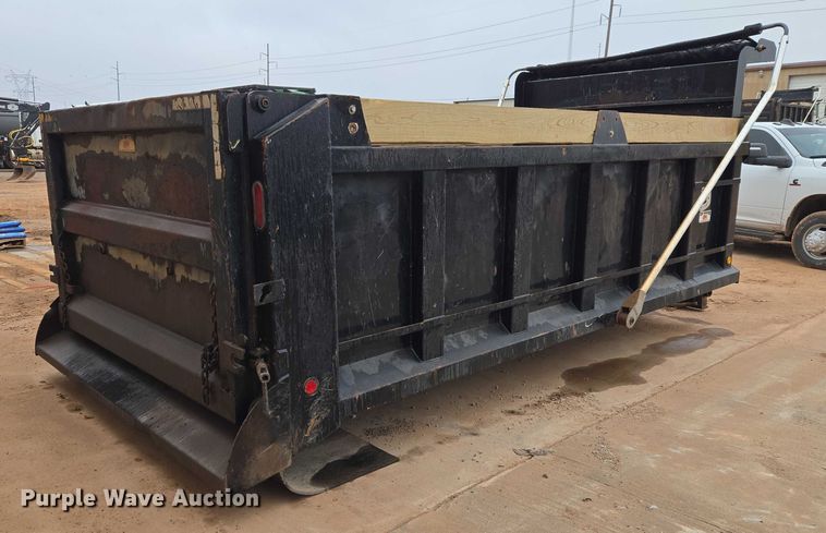 image for item ET1057 Ox Bodies 15' 14-15YD dump bed