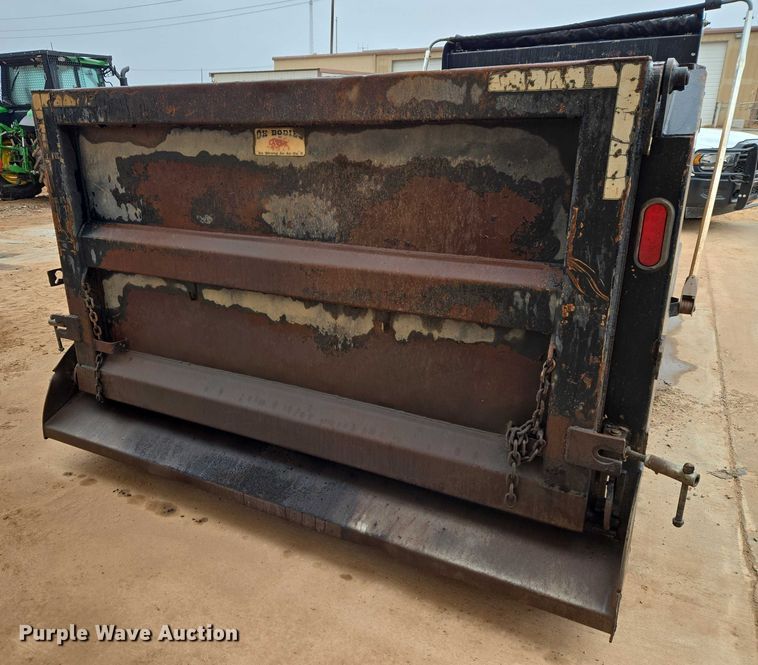 image for item ET1057 Ox Bodies 15' 14-15YD dump bed