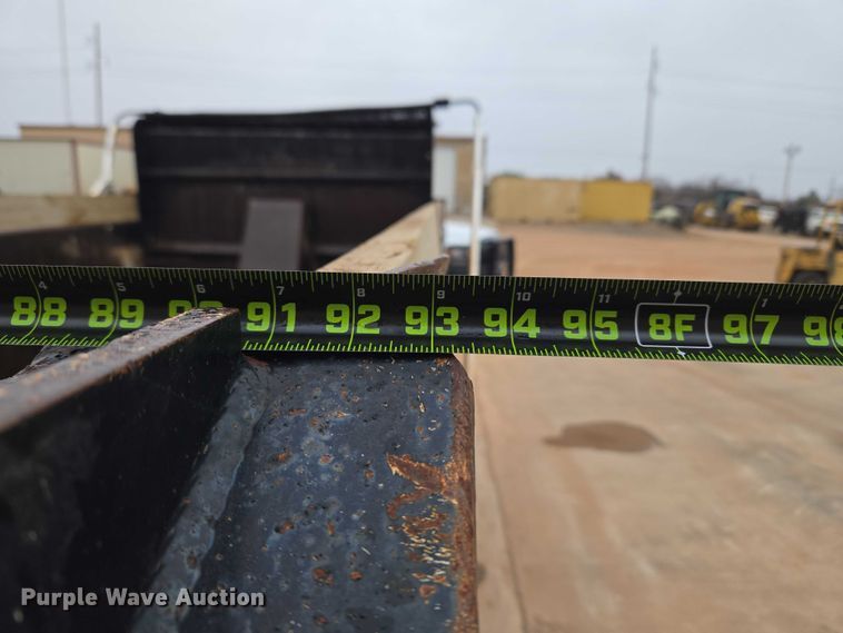 image for item ET1057 Ox Bodies 15' 14-15YD dump bed