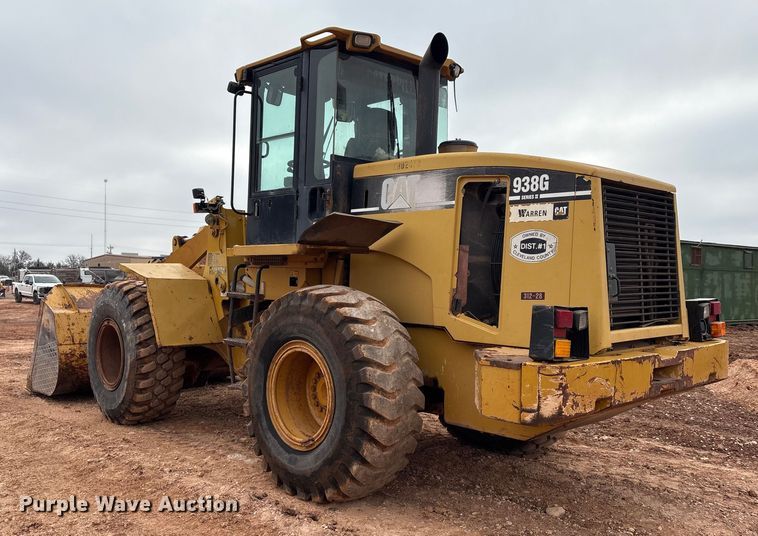 image for item ET1060 2002 Caterpillar 938G wheel loader
