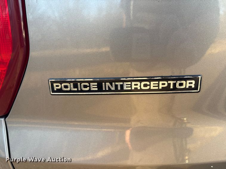 image for item ET1064 2017 Ford Explorer Police Interceptor SUV