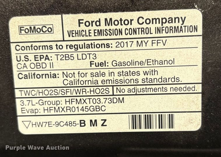 image for item ET1064 2017 Ford Explorer Police Interceptor SUV