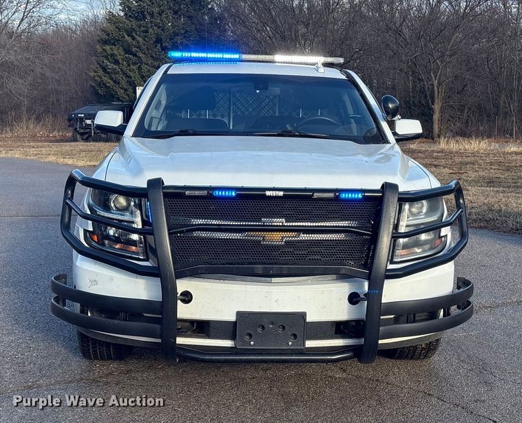 image for item ET1067 2019 Chevrolet Tahoe Police  SUV