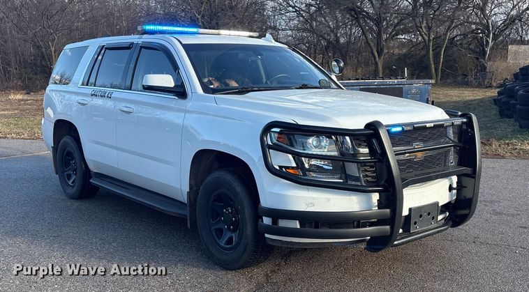 image for item ET1067 2019 Chevrolet Tahoe Police  SUV