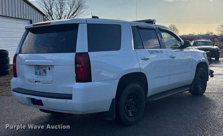 image for item ET1067 2019 Chevrolet Tahoe Police  SUV