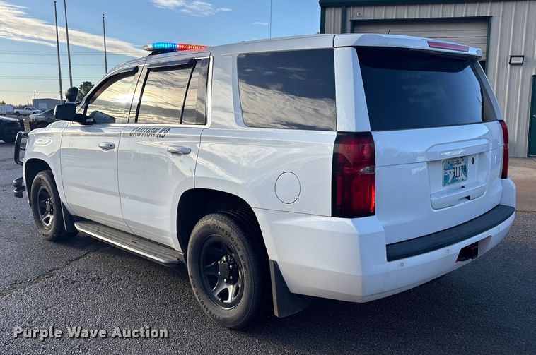 image for item ET1067 2019 Chevrolet Tahoe Police  SUV