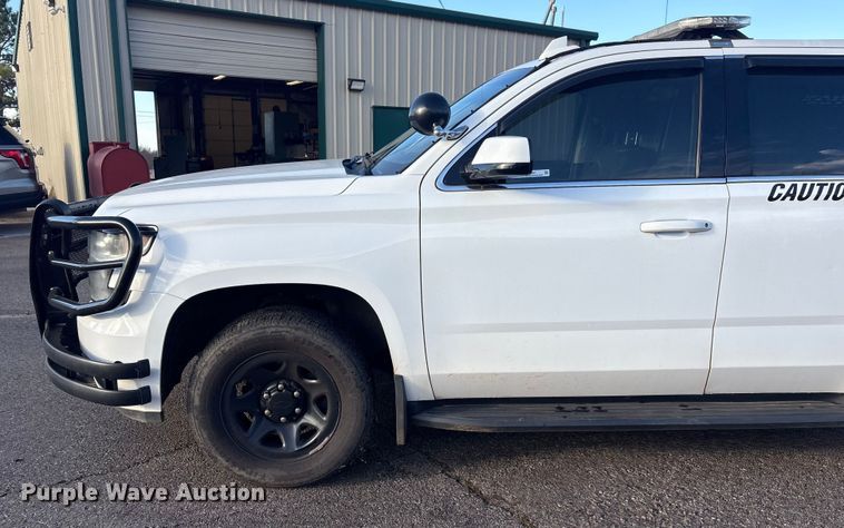 image for item ET1067 2019 Chevrolet Tahoe Police  SUV