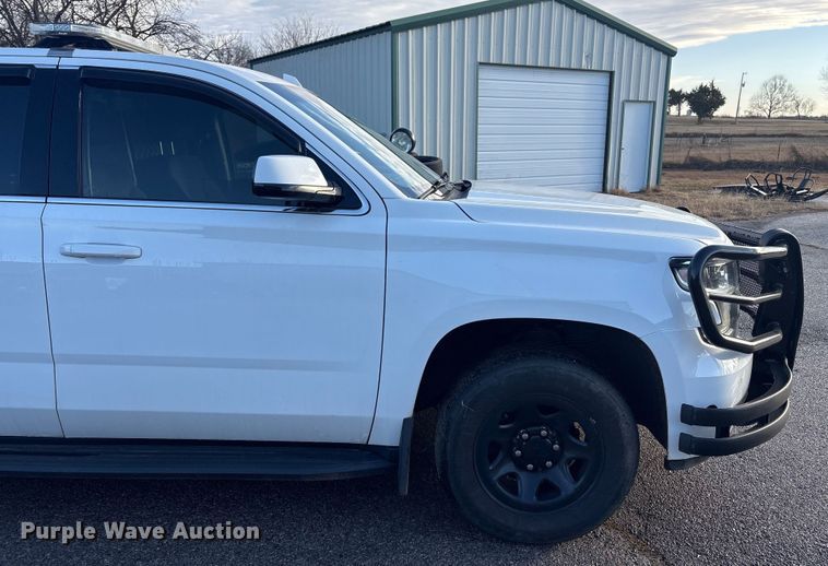 image for item ET1067 2019 Chevrolet Tahoe Police  SUV