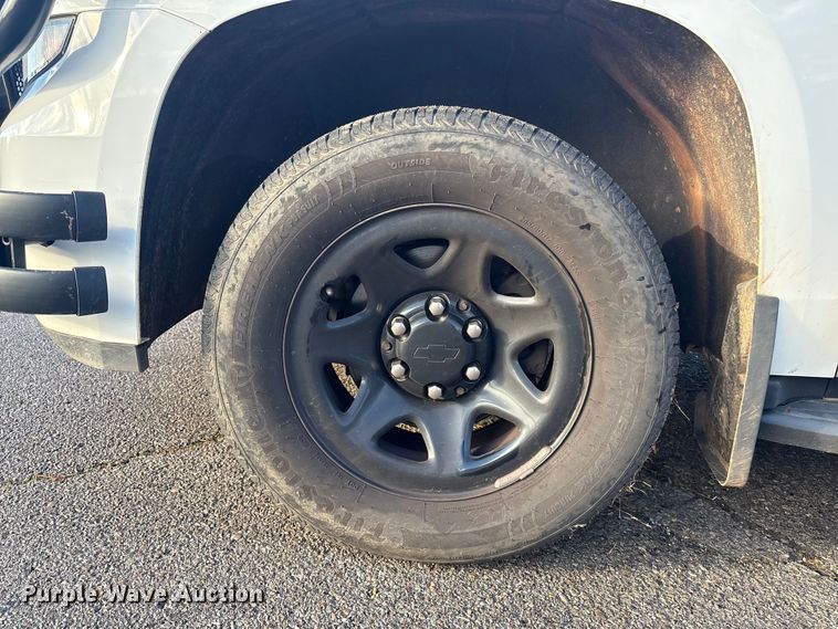 image for item ET1067 2019 Chevrolet Tahoe Police  SUV