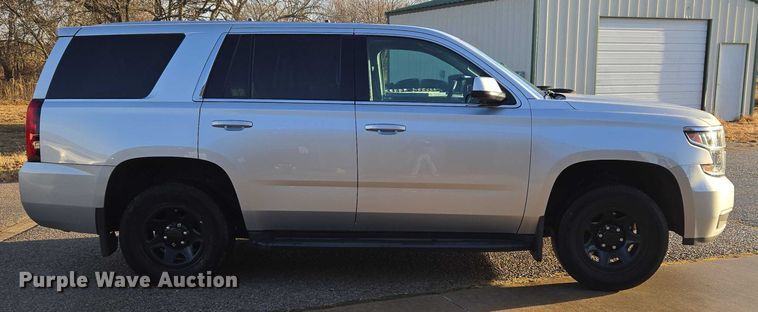 image for item ET1068 2020 Chevrolet Tahoe Police SUV