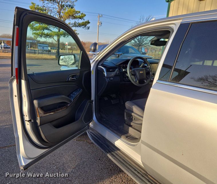image for item ET1068 2020 Chevrolet Tahoe Police SUV