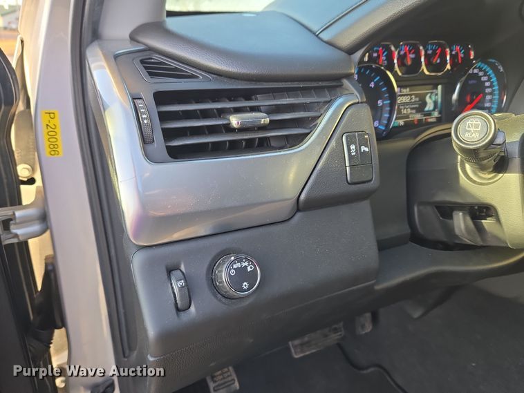 image for item ET1068 2020 Chevrolet Tahoe Police SUV