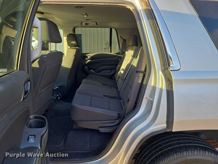 image for item ET1068 2020 Chevrolet Tahoe Police SUV