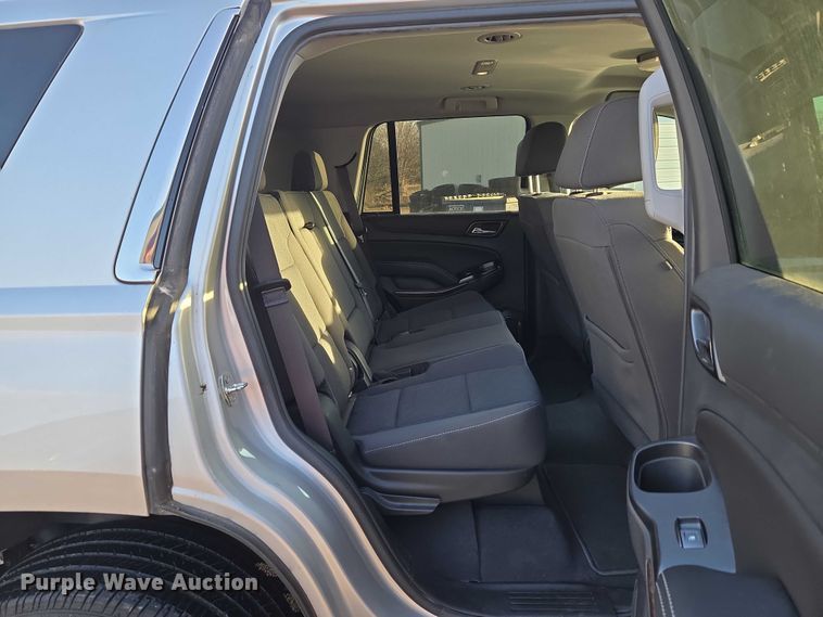 image for item ET1068 2020 Chevrolet Tahoe Police SUV