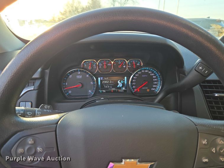 image for item ET1068 2020 Chevrolet Tahoe Police SUV