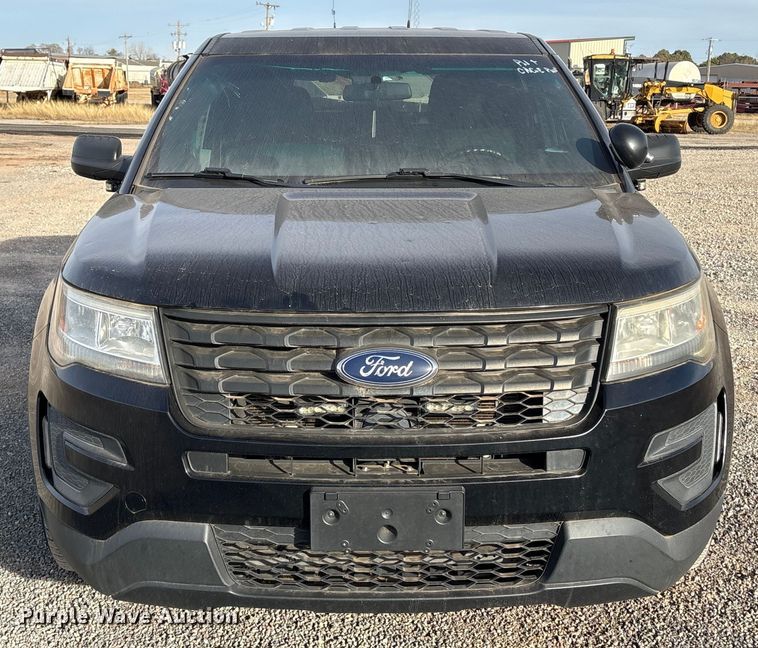 image for item ET1076 2017 Ford Explorer Police Interceptor SUV
