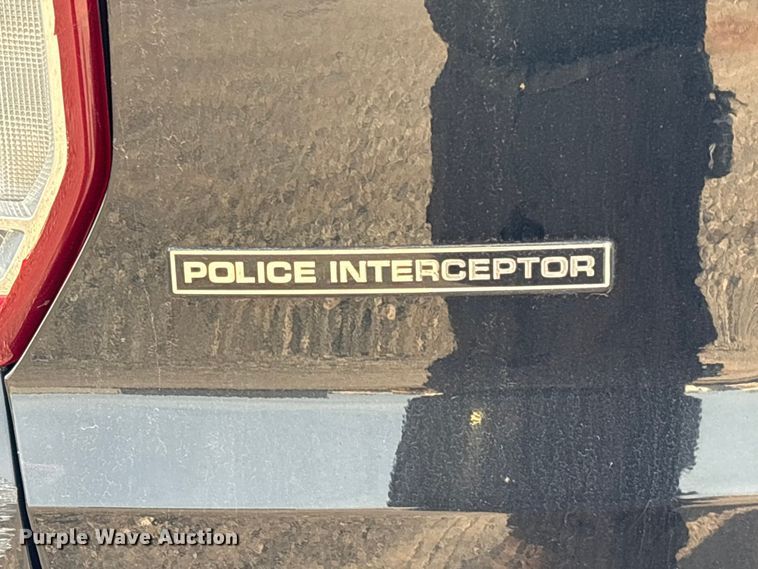 image for item ET1076 2017 Ford Explorer Police Interceptor SUV