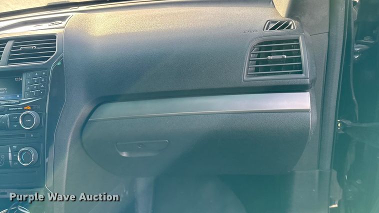 image for item ET1076 2017 Ford Explorer Police Interceptor SUV
