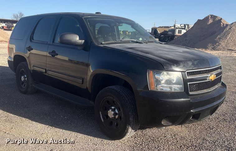 image for item ET1078 2012 Chevrolet Tahoe Police  SUV