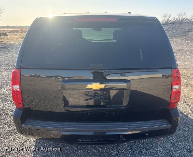 image for item ET1078 2012 Chevrolet Tahoe Police  SUV