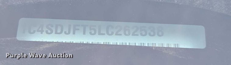 image for item ET1080 2020 Dodge Durango SSV SUV