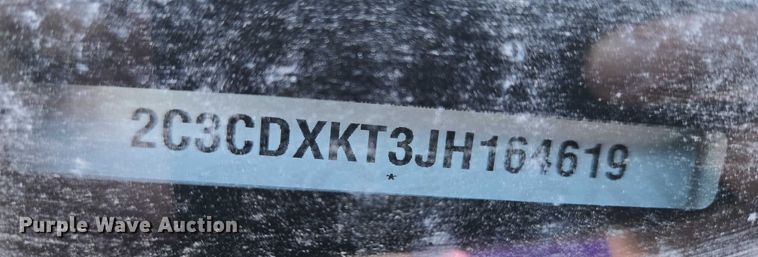 image for item ET1083 2018 Dodge Charger Police 