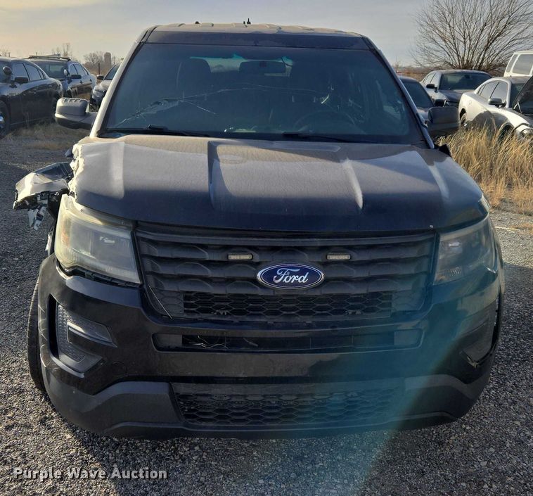 image for item ET1086 2017 Ford Explorer Police Interceptor SUV