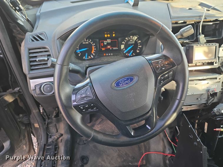 image for item ET1086 2017 Ford Explorer Police Interceptor SUV