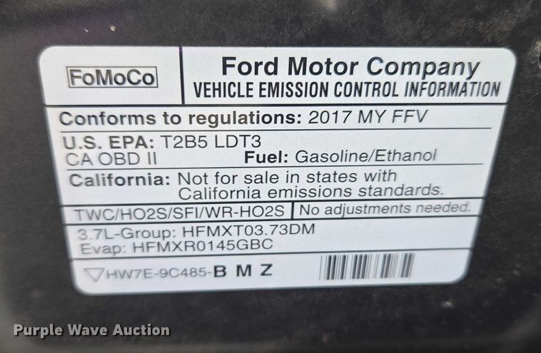 image for item ET1086 2017 Ford Explorer Police Interceptor SUV
