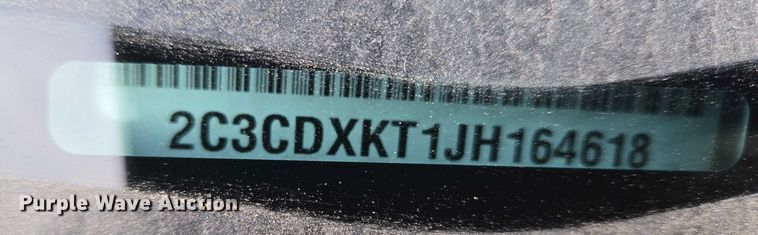 image for item ET1088 2018 Dodge Charger Police 