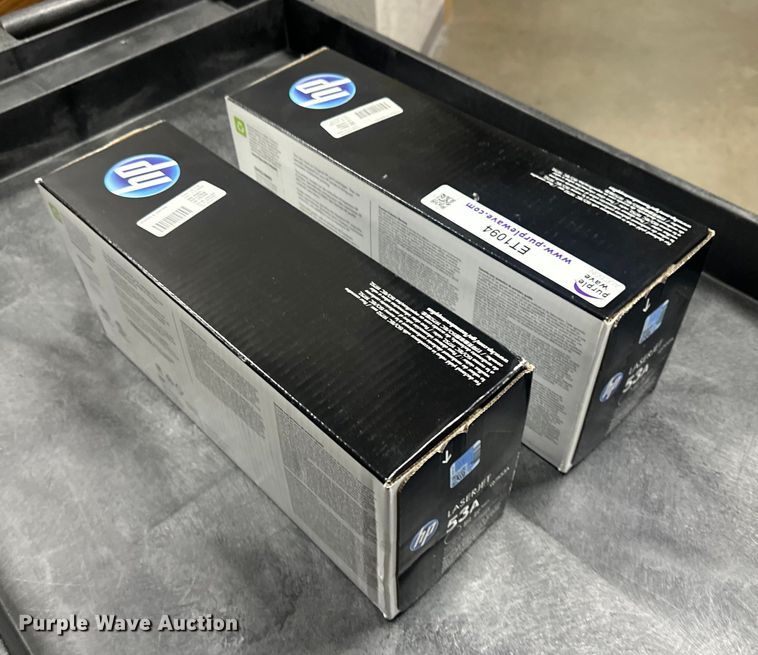 image for item ET1094 (2) HP LaserJet Q7553A cartridges