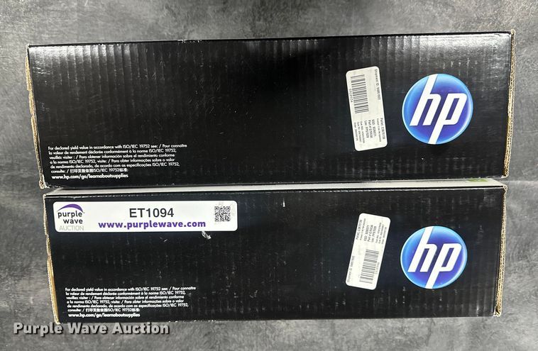 image for item ET1094 (2) HP LaserJet Q7553A cartridges