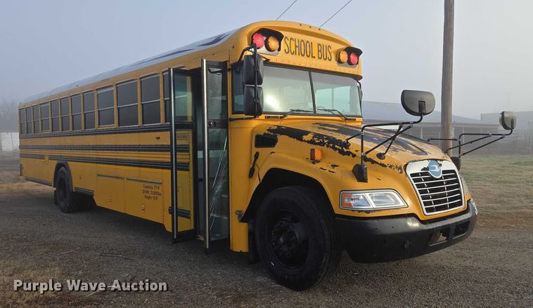 image for item ET1098 2015 Blue Bird Bb Conventional school bus