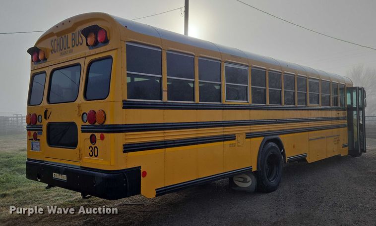 image for item ET1098 2015 Blue Bird Bb Conventional school bus