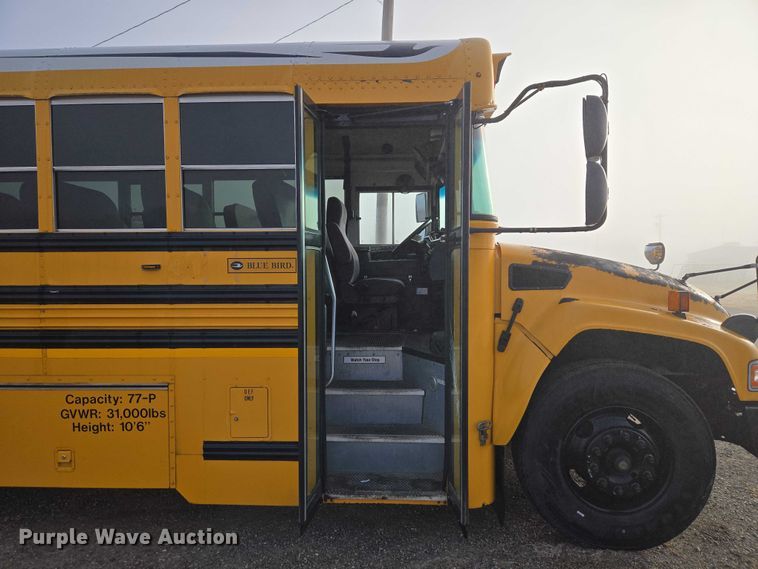 image for item ET1098 2015 Blue Bird Bb Conventional school bus